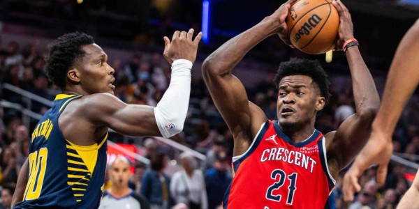 开云体育下载app-步行者鹈鹕谈判交易！核心框架马瑟林换米西 另有两队也想抢中锋